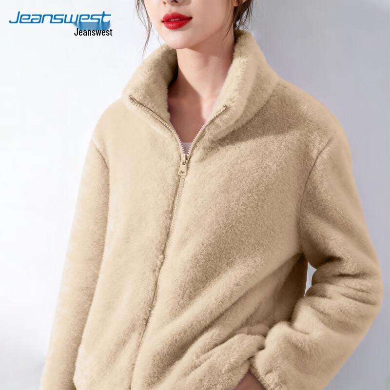 

Женская плюшевая утолщенная осенне-зимняя куртка Jeanswest 2XL