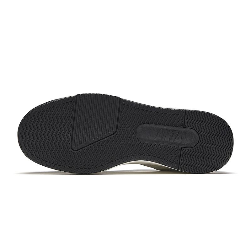 Anta C37 Series Panda Trendy Casual Non-Slip Shock Absorbing Wear-Resistant Lightweight Increased Height Low-Top Skate Shoes Men sneaker 912448081-2