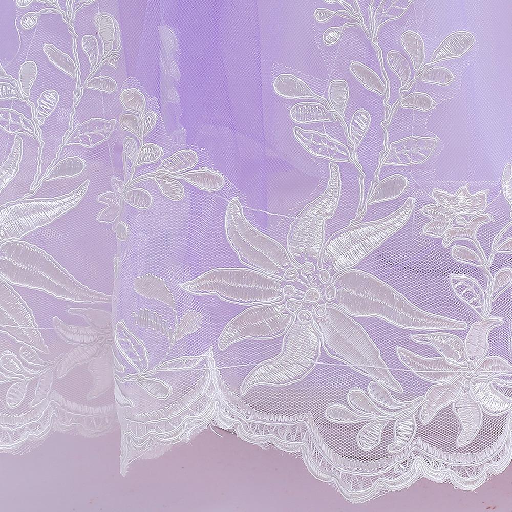 2024 jenter blonder lange ballkjoler Brudepike Barnekjoler For Jenter Tenåringer Jente Festkjole Barn Prinsesse Kveld Formell Bryllup Vestido