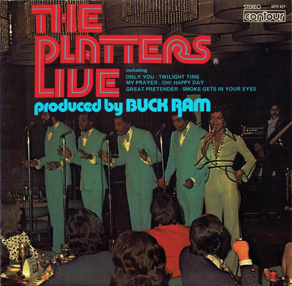 

LP Record PLATTERS The Platters Live 6870627 Contour 1974 UK SoulFunk Used