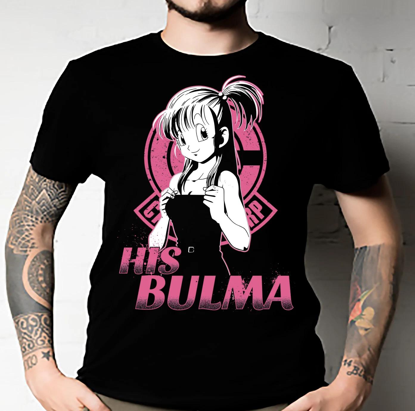 Men s and Women s T-shirts Saiyan Vegita and Bulma XXL