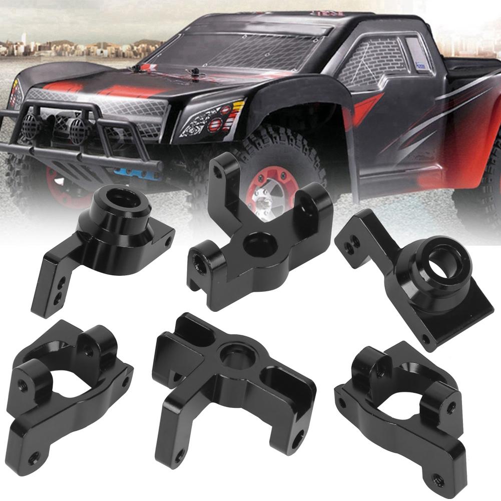 Front Wheel Seat Rear Wheel Seat C Shaped Seat Fit for 1:14 144001 RC Car(Black )