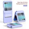 Drawstring-Trimmed Series Full Protection Case Foldable Shockproof Mobile Phone Leather Case for Samsung Galaxy Z Fold 3/4/5/6