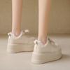 Fashion Women Thick Sole Snow Sneakers New Winter Slip-on Plush Warm Cotton Shoes Woman Outdoor Non Slip Fluffy Platform Fur Shoes 7.5CM