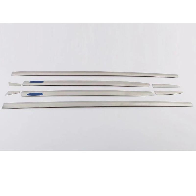 For Mazda 3 Mazda3 Axela M3 Detector Stainless Steel Side Door Body Trim Frame Bumper Stick Strip Molding