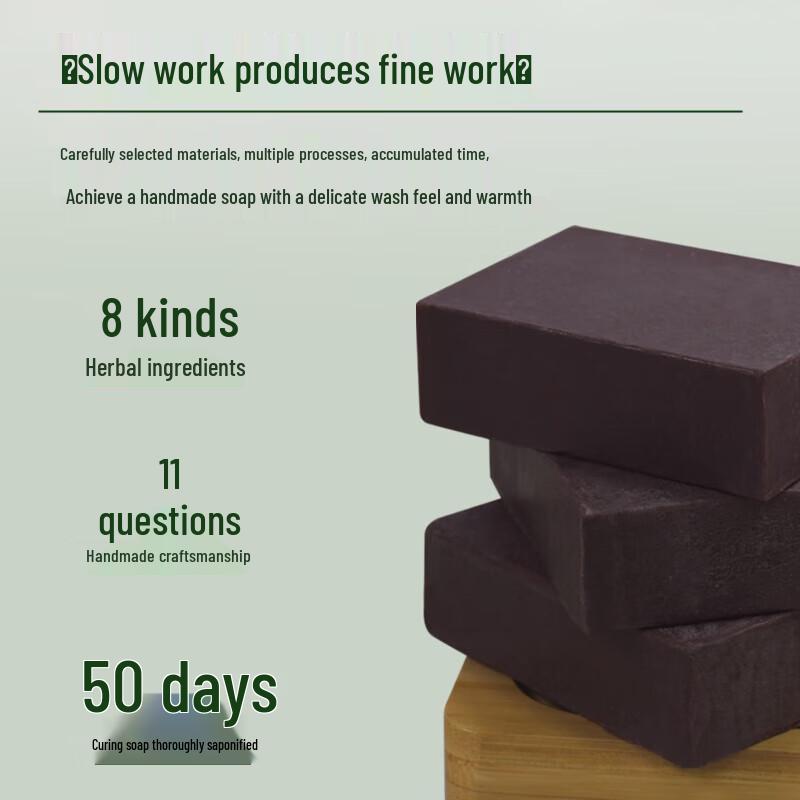 Traditional Herbal Shampoo Bar for Hair Care