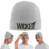 Wicked Movie Elphaba And Glinda Warm Knitted Cap Winter Knit Bonnet Hat Skullies Beanies Hip Hop Caps for Unisex