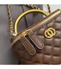 High-End Women's Diamond Pattern Crossbody Bag - Autumn/Winter Edition