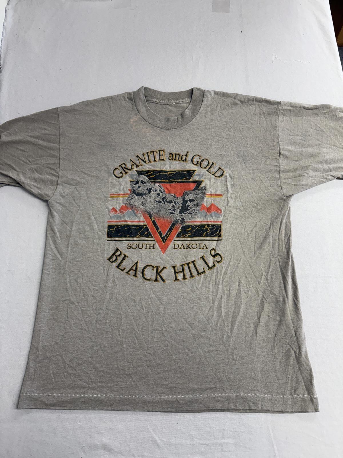 Best Regards Los Angeles T-shirt Black Hills Mt Rushmore Tee XL