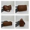 Retro Inspired Shoulder Bag With Multiple Compartments Scratch Resistant Ergonomic Underarm Purse for Women Girls  Red