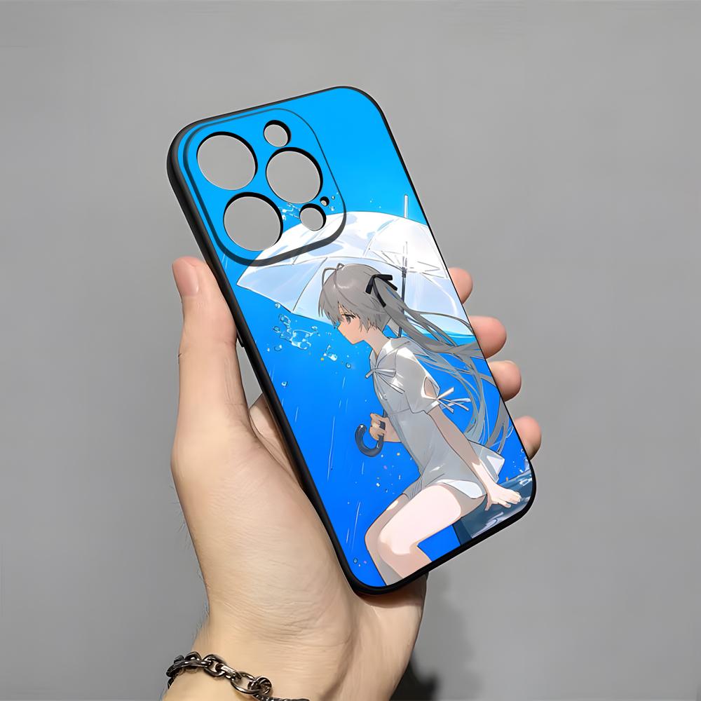 Y-Yosuga No Sora Phone Case For IPhone 17 Pro Max 16 15 14 Pro Max 13 11 X Xs Xr 8 7Plus Silicone Cover