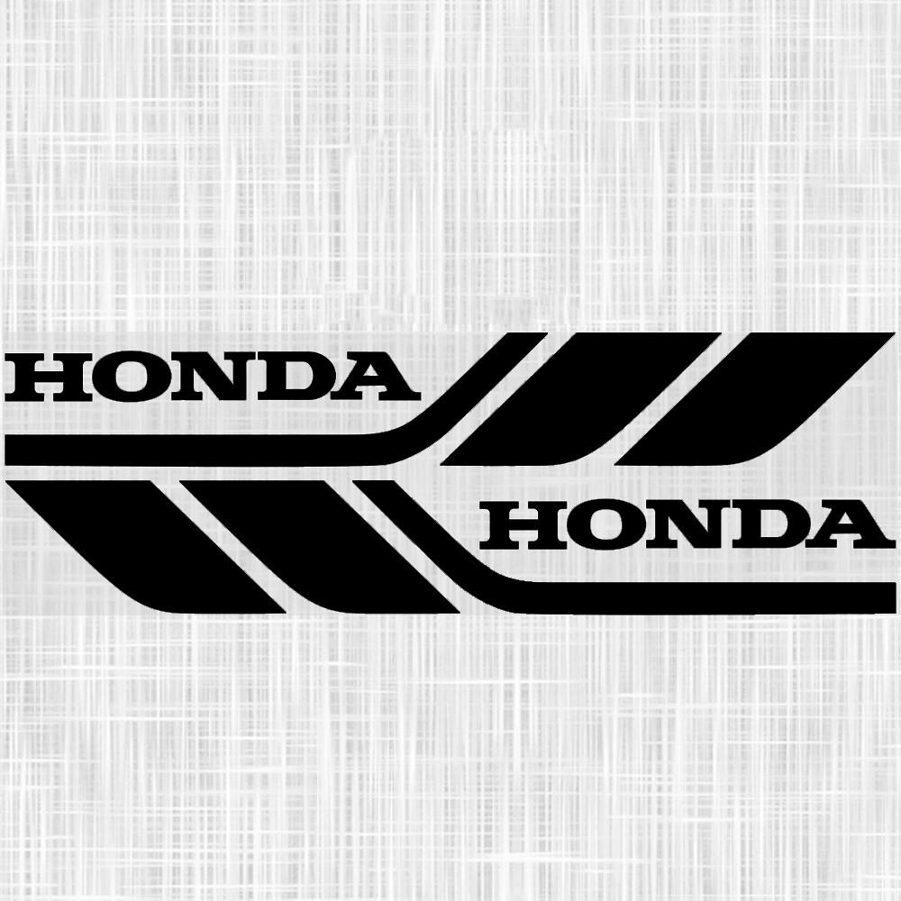 Honda Stickers Motorcycle Tank Logo and Helmet Bike Decal Letter
