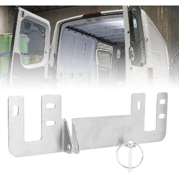 Rear Door Burglary, Rear Door Lock Break in Kit, Stainless Steel Anti Theft Device, Rear Door Prick Stop Lock Replacement for Sprinter W906