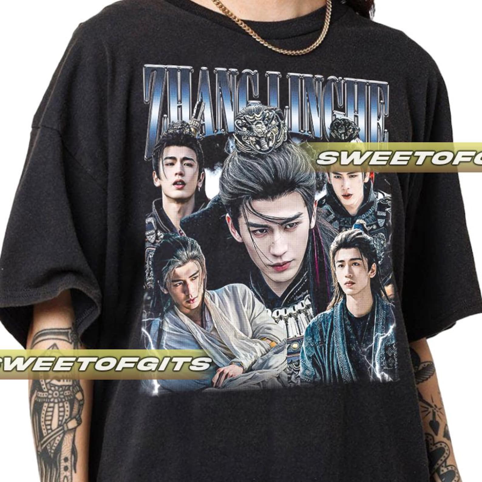 Limited Zhang Linghe T-Shirt - Unisex vintage 90s 2XL