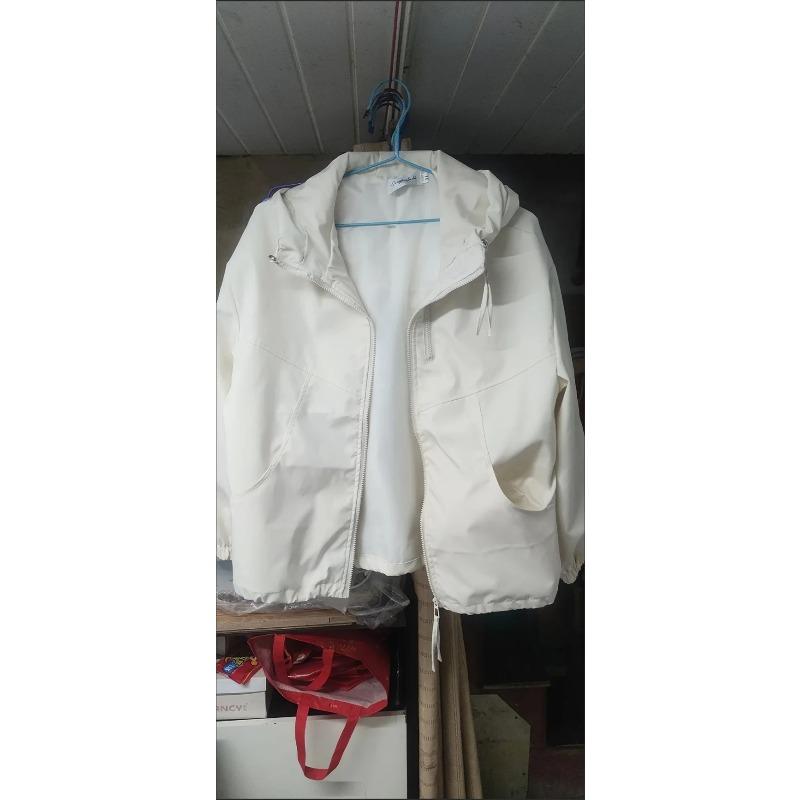 Fashion Hooded Short Jacket Women Streetwear Double Zipper Coat Casual Loose Outerwear Students Jackets Spring Autumn
