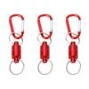 3PCS Magnetic Key Holder Quick Release Keychain Aluminum Alloy Portable Magnetic Buckle for Repair T