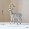 Christmas Champagne Silver Red Christmas Deer Holiday with Single Product Window Scene Christmas Tree Decorations  New