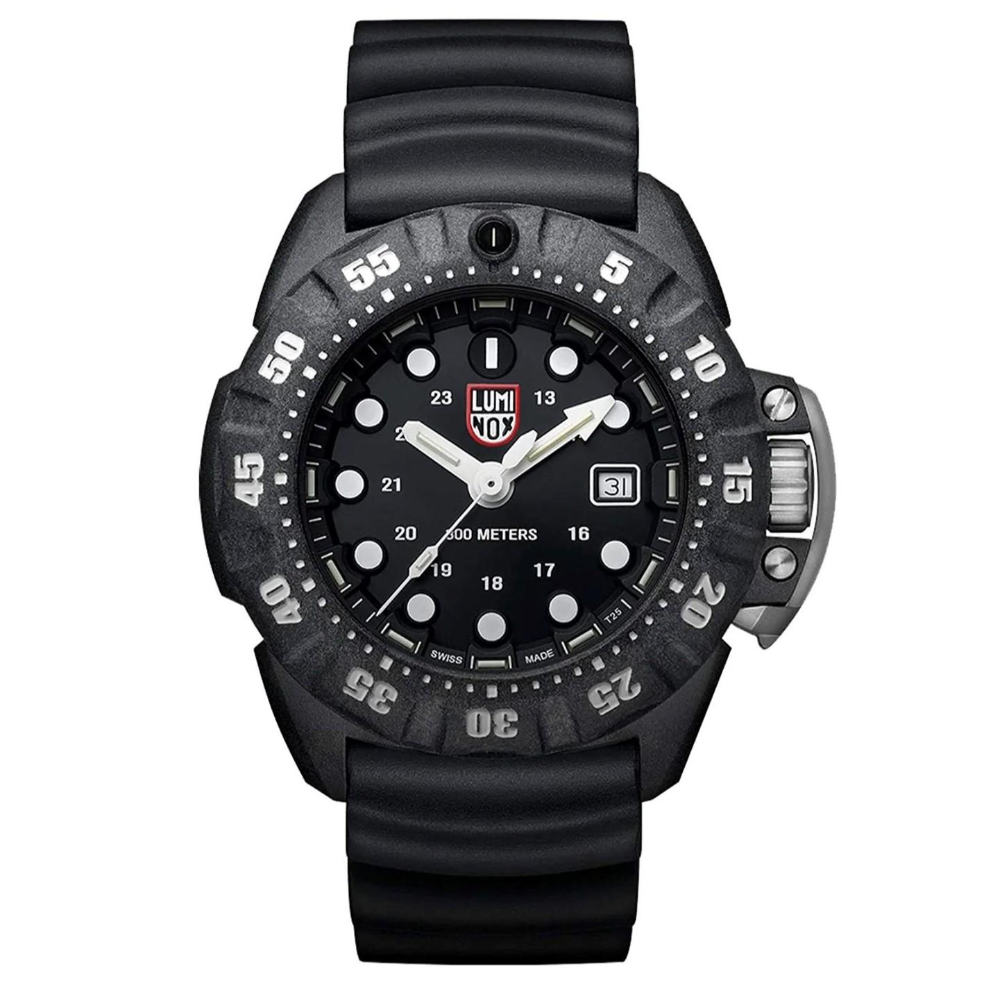 

Luminox Scott Cassell Deep Dive Мужские часы с черным циферблатом XS.1551 чёрный