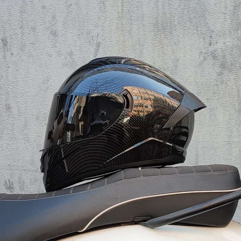 Professional Racing Dual Lens Safety Helmet, Off-road Motorcycle Full Face Protector, Approved by DOT