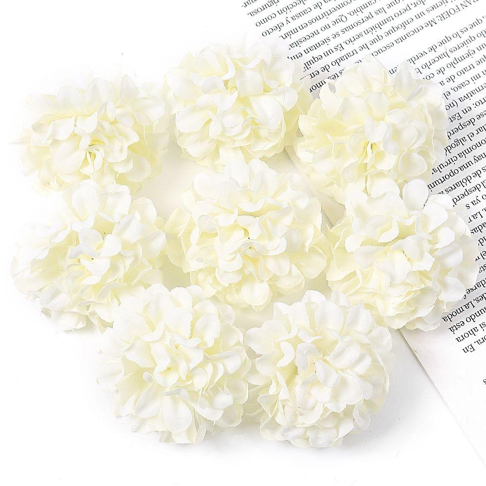 

10/20Pcs Artificial Flowers Head Silk Fake Flower for Home Decor Wedding Decoration Party Wreath Gift Craft Scrapbook Accessory 10Pcs