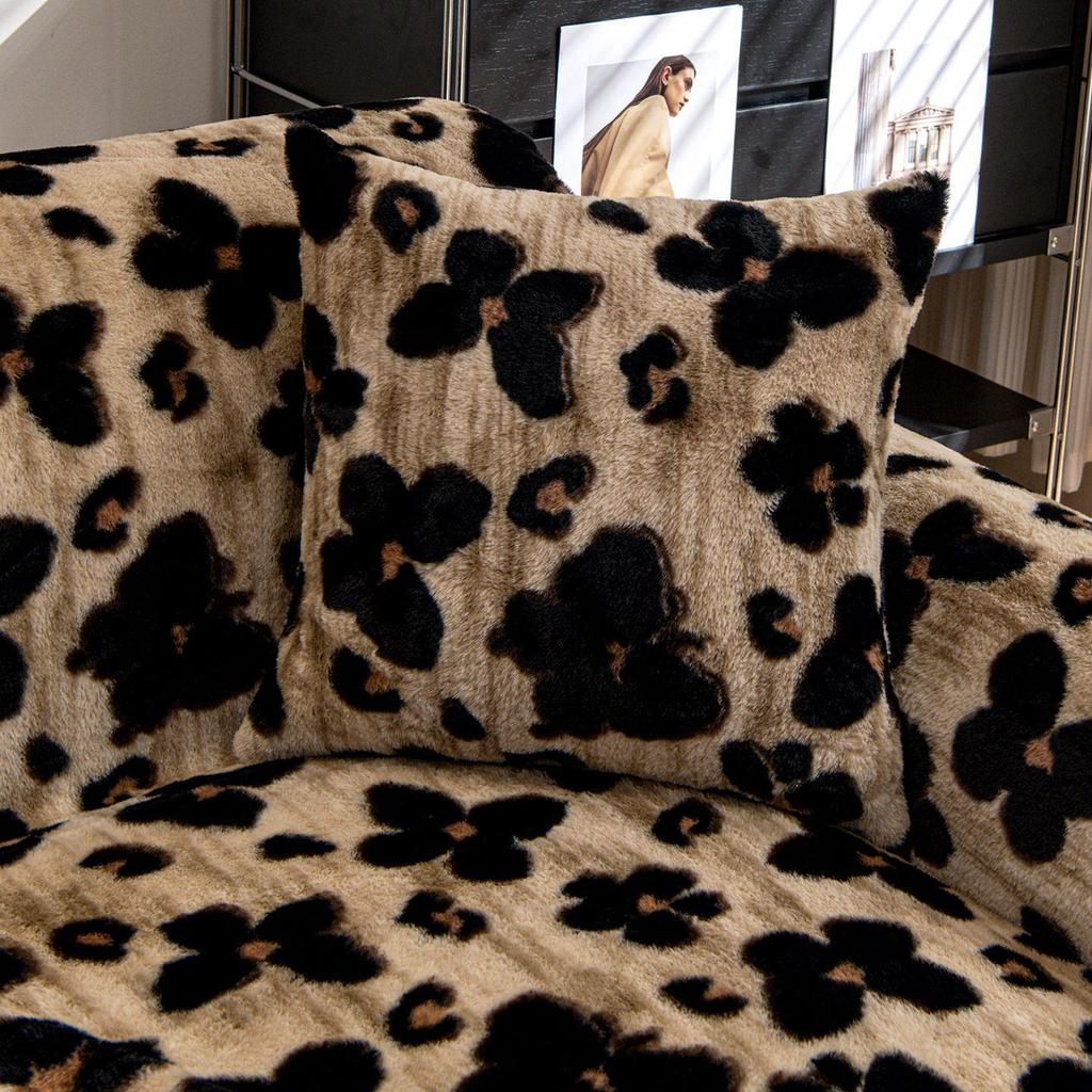 Influencer Vlinder Bank Plaid: Anti-Konijnenhaar Bankhoes, Volledige Dekking Bankhanddoek voor Woonkamer Decoratie.