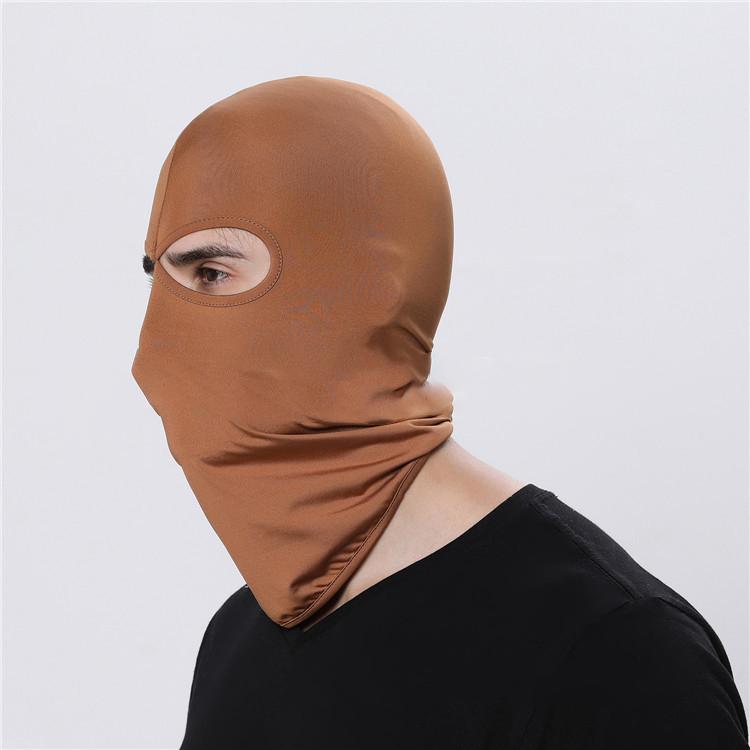 Summer Baclava Helmet Headwear Full Face Covering Print Face Ski Mask Hood Balaclava Facemask