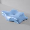 Butterfly Memory Foam Pillow: Zero Pressure Sleep Aid for Neck Protection and Side Sleepers