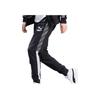 Puma T7 Track Pants with Side Stripe Panel and Drawstring Men Bottoms Black 595964-61