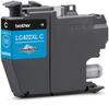 Cartridge LC422XLC - BROTHER - Cyan - 1500 P - For Business Smart MFC-J5340DW, MFC-J5345DW, MFC-J5740DW, MFC-J6540DW and