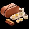 Woding Portable Ceramic Travel Tea Set
