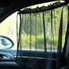 Heat Resistant Breathable Auto Sunshades Curtains Shield From Sunlight for Window Keep Vehicle Interior Cool and Private