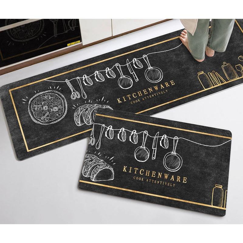 Absorbent Soft Diatom Mud Mat Bathroom Mat Entry Toilet Strip Kitchen Door Entry Mat Absorbent Quick Dry