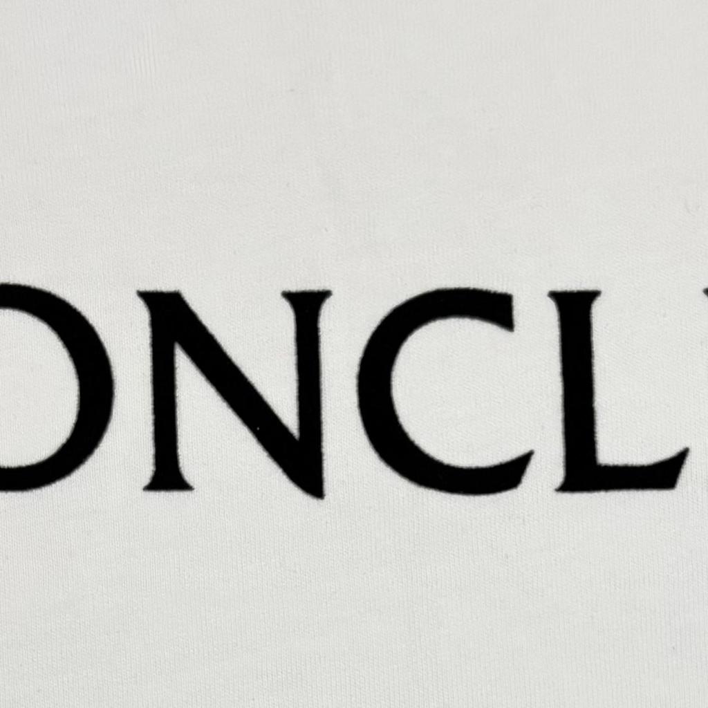 Used MONCLERShort sleeve T-shirt white mens