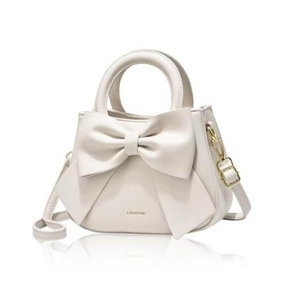 Shoulder bag women crossbody handbag carry ribbon mini size