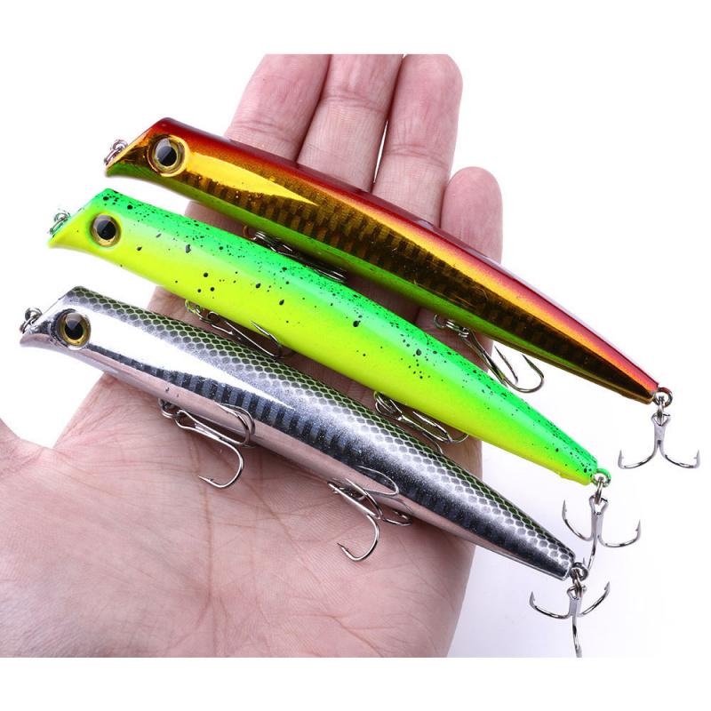 Surface Water Wave Resistance Lure17GLong Casting Jerkbait for Bass and Mandarin Fish, Specialized Fake Bait Hard Lure12CM