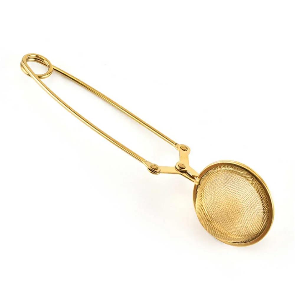 1 Pc Stainless Steel Loose Tea Leaf Strainer Reusable Tea Bag Firmly Filter Tea Strainer Herb Spice Filter