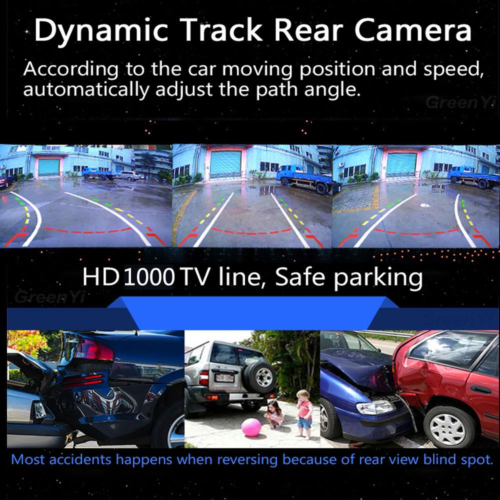 Car Rear View Camera CCD Reverse Backup Wide Angle Lens Suitable For Toyota Corolla 2011-2016 Parking Assistance