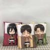 Attack On Titan Levi Ackerman Plush Toys Mikasa Eren Pillow Stuffed Toys Festival Birthday Gift