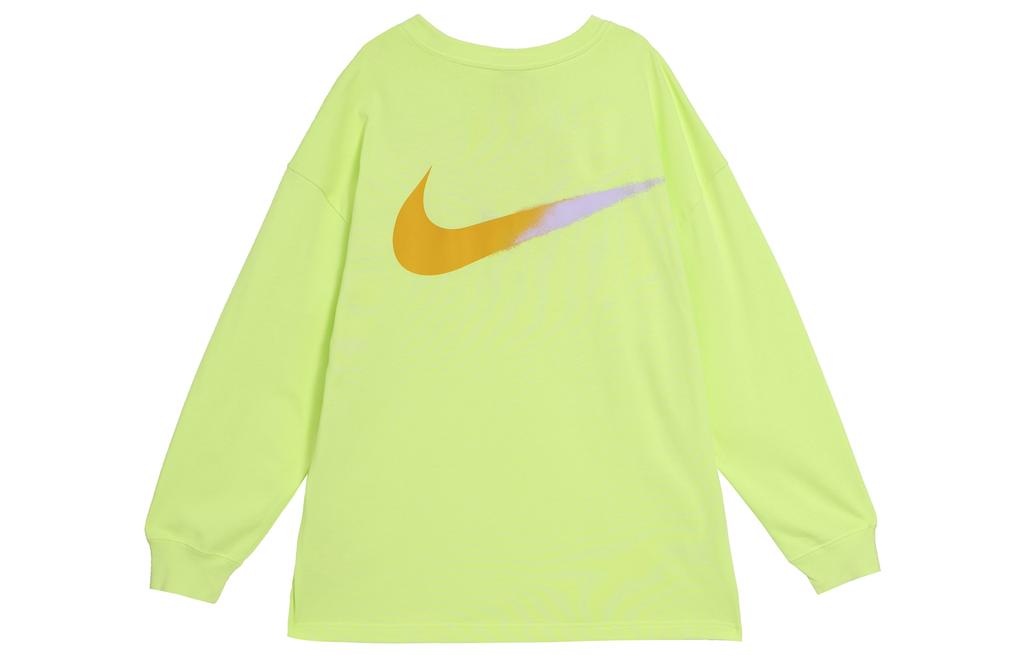 Nike Drop Shoulder Sleeve T Shirt Women's Light Lemon HJ1497-736