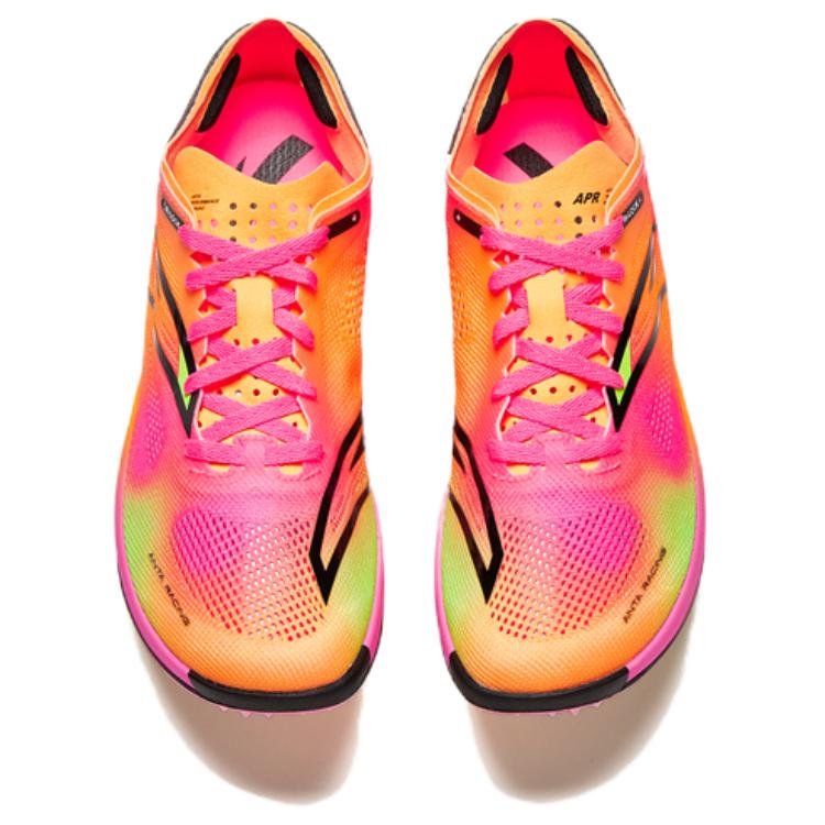 Anta Running Series Spike Shoes Professional Sports Shock Absorption Rebound Low Top Carbon Plate Training Running Shoes Women sneaker 522520201-1