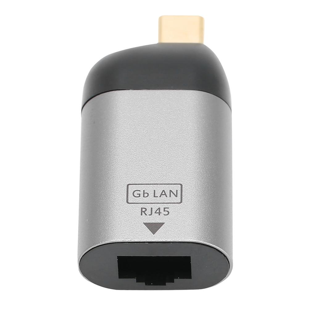 Ethernet Port Adapter TypeC to RJ45 Network Converter Computer External Hardware