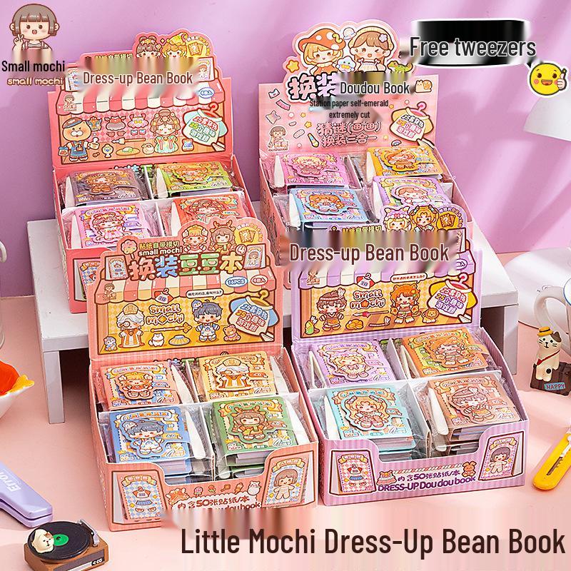 Little Mochi 6.0 Outfit: Complete Children's DIY Miniature Scene Decoration Sticker Set