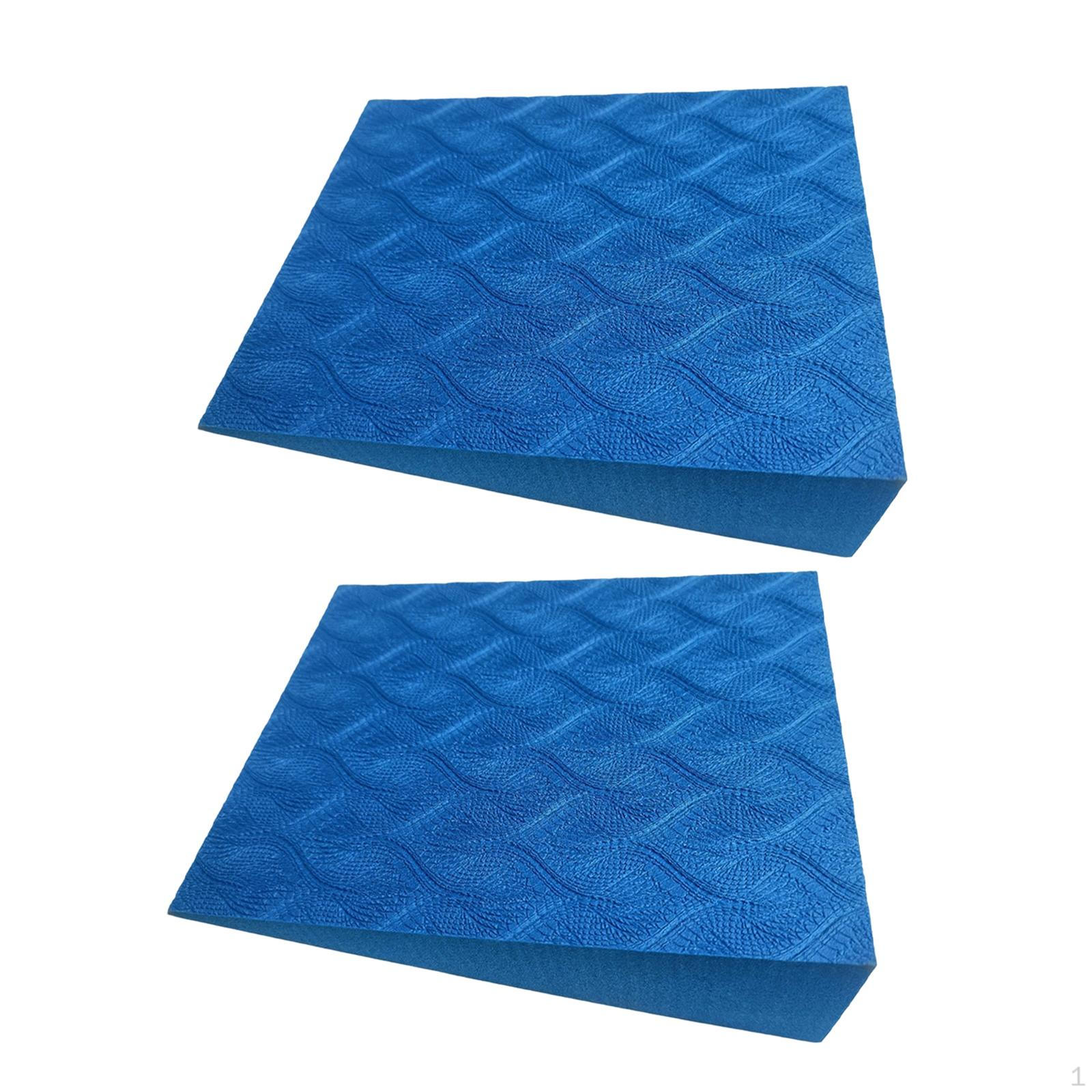 

Block Calf Stretcher Foot Incline Board Made of EVA for Versatile Leg Training And Muscle Stretching синий