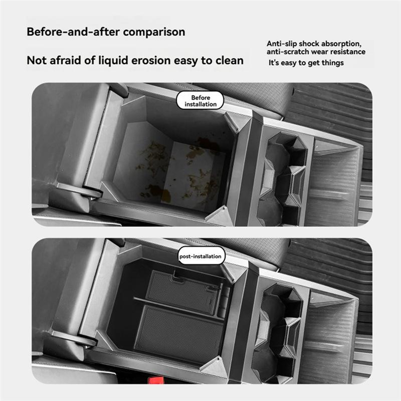 Car Storage Box Storage Box Fortesla Cybertruck Armrest Storage Box Fortesla Cybertruck