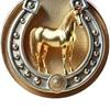 Portachiavi Retro Cavallo Ferro di Cavallo e Ciondolo Cavallo con Portachiavi Cavallo Dorato Portachiavi Fortunato Regalo per Uomini Donne Amanti dei Cavalli