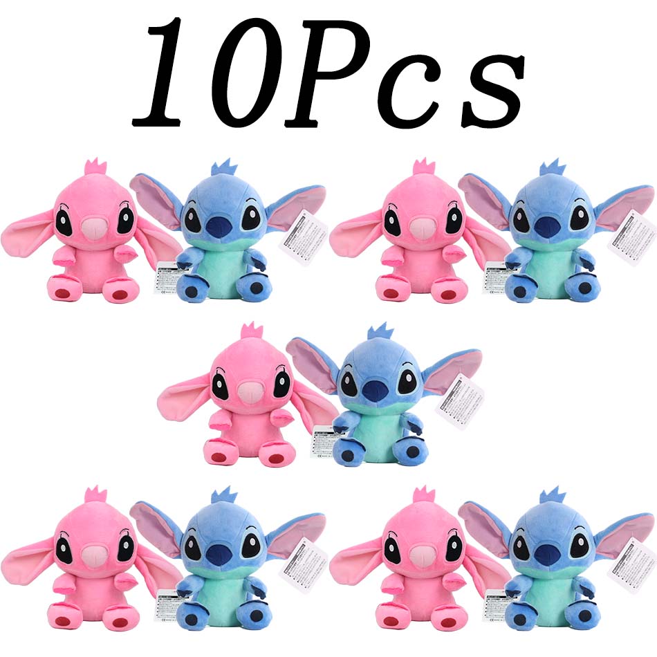 New 12Cm 20Cm 25Cm Stitch Stuffed Plush Models Cartoon Stuffed Plush Dolls Anime Plush Baby Toys Kawaii Kids Birthday Gift