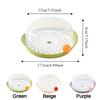 Food Grade Microwave Heating Steamer Quick Cookware Rice Steamer Microwave Steamer  Kitchen Use