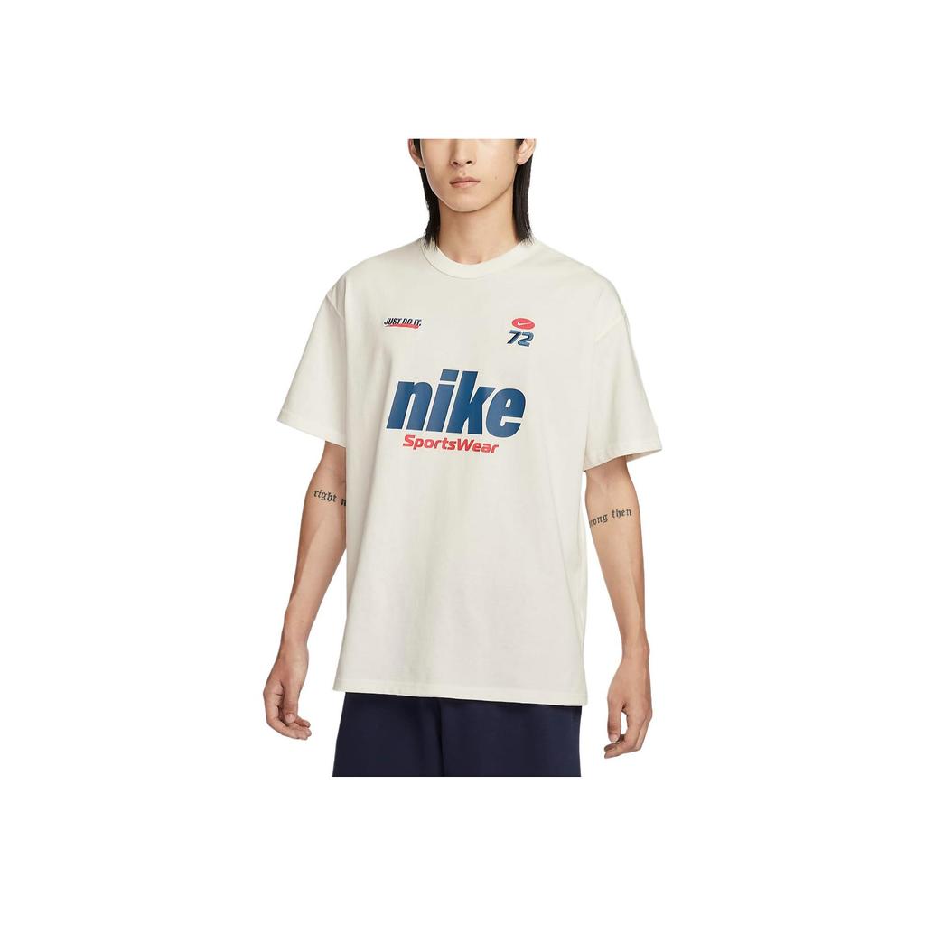 New Nike Sportswear Essentials Series T Shirt Men's Sail White HQ1570-133