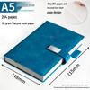 Custom B5 Notebook Gift Set with Thickened Cover, A5 Business Diary, and Logo Printing.