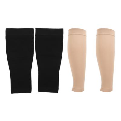 Calf Compression Sleeve Nylon Polyurethane Flexible 1 Pair Leg Calf Compression Sleeves Breathable  for Workout